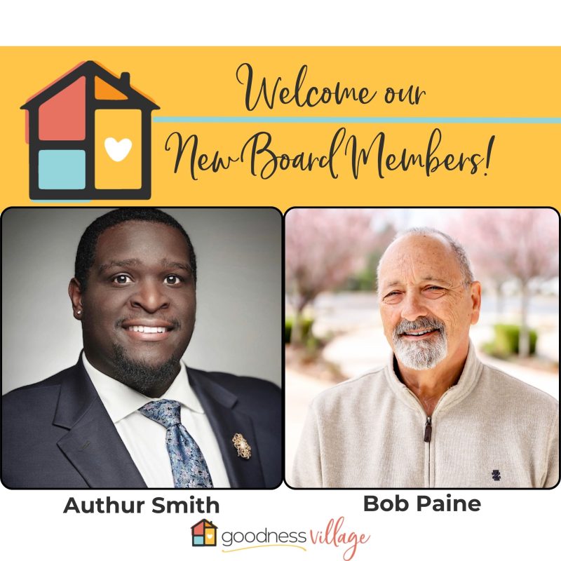 Authur Smith and Bob Paine are new Board Members!